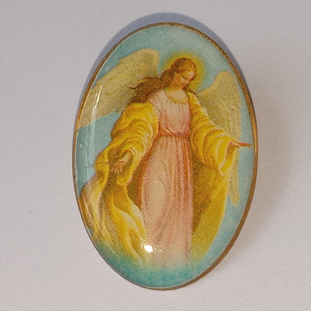 Vintage Guardian Angel Pin